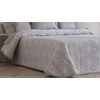 Colcha Bouti Jacquard Júcar Con Relleno De 100 Gr Beige Para Cama De 90 Cm