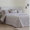 Colcha Bouti Jacquard Júcar Con Relleno De 100 Gr Beige Para Cama De 90 Cm