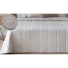 Edredon Jacquard Manises Beig Con Reverso Sherpa Para Cama De 105 Cm