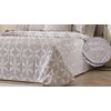 Edredon Jacquard Deva Beig Con Reverso Sherpa Para Cama De 135 Cm