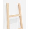 Escalera Herm De Madera Natural Hecha A Mano - 150x50cm