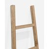 Escalera Herm De Madera Natural Envejecida Hecha A Mano - 150x50cm