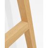 Escalera Herm De Madera Olivo Envejecida Hecha A Mano - 150x50cm