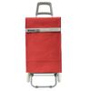 Carro Carrito De Compra Plegable Ligero 100x41x33cm 2 Ruedas Color Rojo