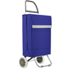 Carro Carrito De Compra Plegable Ligero 100x41x33cm 2 Ruedas Color Marino