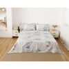 Juego De Sabanas 3 Piezas Cama 90cm Oeko Tex 100% Microfibra Poliester Transpirable Modelo 2