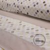 Juego Sábanas 3 Piezas Cama 90cm, Hawai Beige Estampadas De Verano 100% Microfibra  Poliester