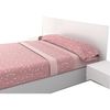 Juego Sábanas 3 Piezas Cama 90cm Persepolis Rosa, Estampadas De Verano 100% Microfibra  Poliester