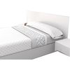 Juego Sábanas 3 Piezas Cama 105cm Troya Gris Estampadas De Verano 100% Microfibra  Poliester