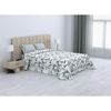 Colcha Bouti Estampada 100% Poliéster - Palm Cama 150 (250x260cm) Mimocasa