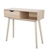 Mueble Consola Con Cajón Flip 80 X 30 X H 72 Cm