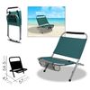 Set De 6 Silla De Playa Esmeralda 57 X 47 X H54.5 Cm