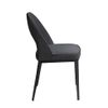 Silla Comedor Patas Acero Negro Angel Cerda 47x50x80