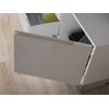 Mueble Tv Blanco Patas Acero Angel Cerda 180x40x54