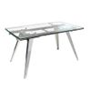 Mesa Comedor Extensible Cristal Angel Cerda 160x90x76