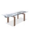 Mesa Comedor Extensible Cristal Angel Cerda 160x90x75