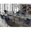 Mesa Comedor Extensible Cristal Angel Cerda 160x90x75