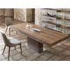 Mesa Comedor Extensible Nogal Angel Cerda 180x100x75