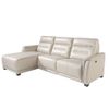 Sofá Chaiselongue (l) Relax En Piel 6155 Angel Cerdá 266 X 164 X 97 Cm.