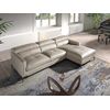 Sofá Chaise Longue Derecha Piel Arena 6201 Angel Cerdá 283 X 173 X 92