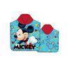 Poncho Disney Mickey Azul 050x100 Cm.