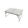 Mesa Plegable Aluminio 64 X 29,5 X 42 Cm - Marbueno. Blanco