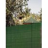 Rollo Malla De Ocultación 80% Para Jardin Color Verde Medida 3x50m