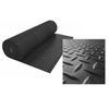 Revestimiento Antideslizante Estrias Suelo Pvc Negro 1mm 140 X 150cm