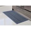 Alfombra Cocina Lavable Antideslizante Base Tpr Semiluna Azul 33x58cm