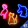 Euroxanty Tira Led Flexible Neon | Tira Led Para Empotrar | Con Fuente Alimentación | Led Strip Light | Tira Led Cocina | Neon Flexible Interior | 5 Metros | Rgb