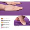 Esterilla De Yoga Wueps Morado