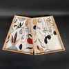Cuadros Decoracion Modernos Caras Trazos Picasso 50x70 Cm X2 Piezas - Cuadros Con Marco Incluido