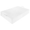 Canapé Abatible Tapa Partida Antipolvo Altura 33 Cm - Blanco - 150x190 Cm