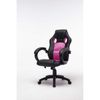 Silla Gaming Valencia|varios Colores|tapizado Piel Sintética|reclinable (color: Rosa)