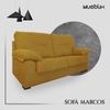 Sofa Marcos (color: Ocre - Plazas Sofás: 3 Plazas)