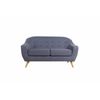 Sofa 2 Plazas Marte (color: Gris)