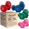 Kit De Mancuernas De Neopreno Wueps De 2kg., 3kg., 4kg. Y 5kg.