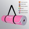 Yoga Mat / Esterilla De Yoga Grosor 10mm Rosa