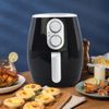 Freidora De Aire Manual Bigchef Hasta 200 ° C Capacidad 4 Lt Potencia 1500w | Negro