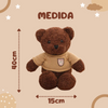 Oso De Peluche Con Jersey. Animal De Peluche Para Niños. Teddy Bear.