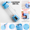 Licuadora Portátil 380 Ml Recargable Por Usb.