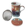 Mug Route 66 4 Unidades Signes Grimalt By Sigris