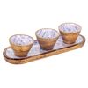 Bandeja Lavanda Con Bowls Signes Grimalt By Sigris