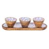 Bandeja Lavanda Con Bowls Signes Grimalt By Sigris