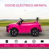 Coche Eléctrico Para Niños +3 Años Audi Rs Q8 Batería 6v Rosa Homcom