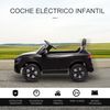Coche Eléctrico Para Niños +3 Años Audi Rs Q8 Batería 6v Negro Homcom