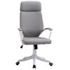 Silla Oficina De Espuma Poliéster Pp Nylon Vinsetto 63x65x120 Cm-gris