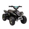 Quad Eléctrico Para Niños De Con Batería 6v Negro Homcom