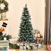 Árbol De Navidad Artificial De Acero Pvc Homcom Ø69x150 Cm-verde