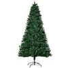 Árbol De Navidad Artificial De Acero Pvc Homcom Ø105x210 Cm-verde